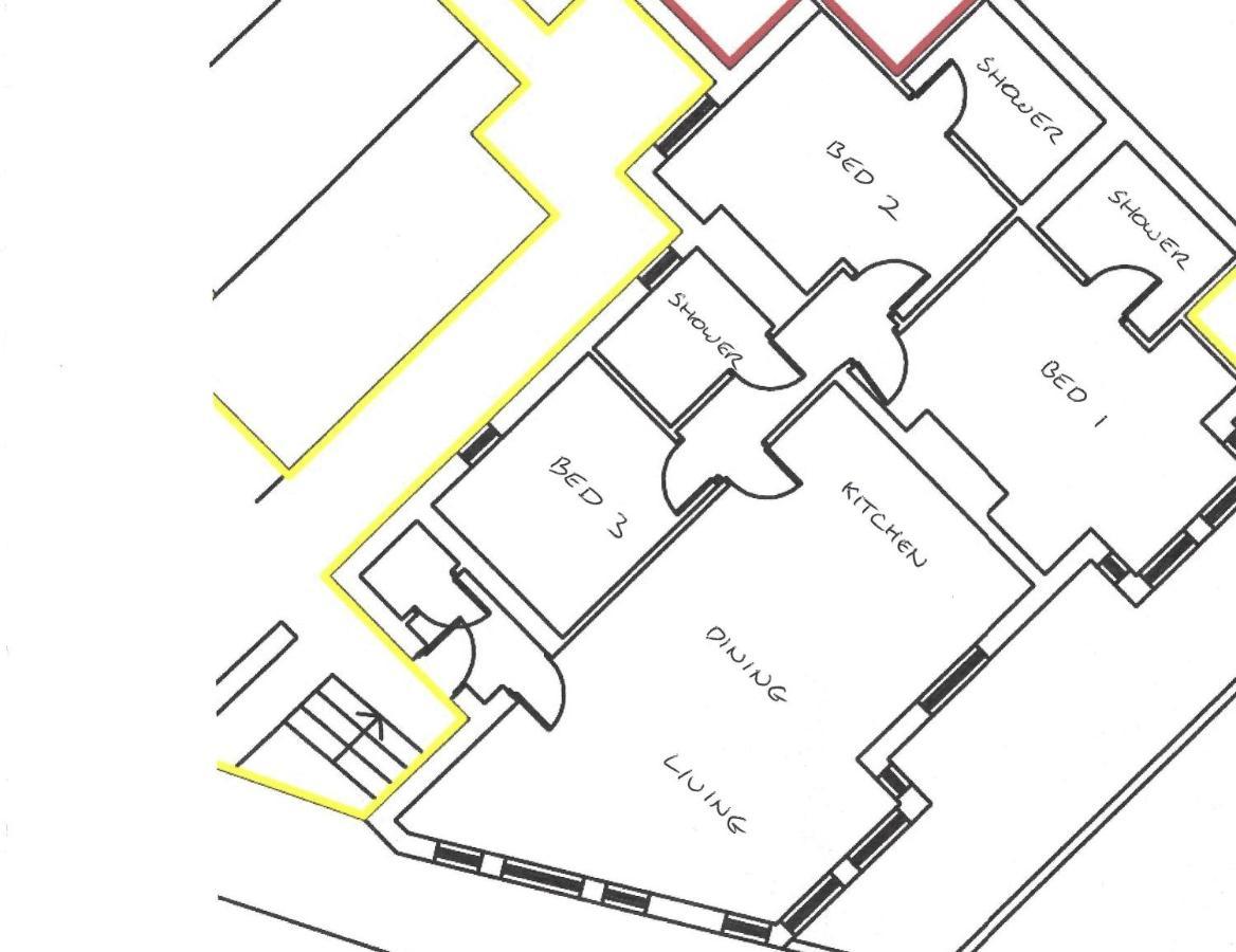 Apartment Three - Free Private Car Park - Sleeps 6 - 3 Shower Rooms - By Ocean City Retreats Plymouth Luaran gambar